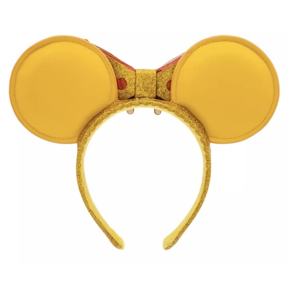 2024 Disney World Parks Eats Pizza Minnie Ears Headband Limited Edition - NEW - Picture 2 of 2